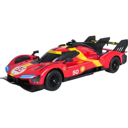Nuotoliniu būdu valdomas automobilis 1:24 Ferrari 499P, raudonas, RASTAR