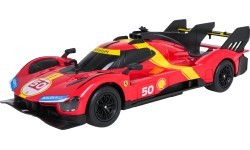 Nuotoliniu būdu valdomas automobilis 1:24 Ferrari 499P, raudonas, RASTAR