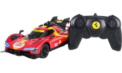 Nuotoliniu būdu valdomas automobilis 1:24 Ferrari 499P, raudonas, RASTAR