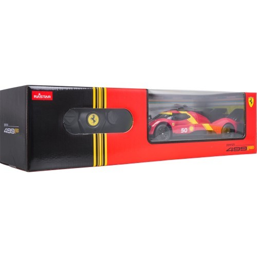 Радиоуправляемый автомобиль 1:24 Ferrari 499P, красный, RASTAR