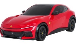 Nuotoliniu būdu valdomas automobilis RASTAR Ferrari Purosangue 1:24, raudonas