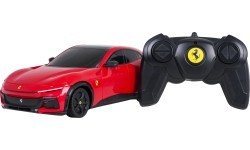 Nuotoliniu būdu valdomas automobilis RASTAR Ferrari Purosangue 1:24, raudonas