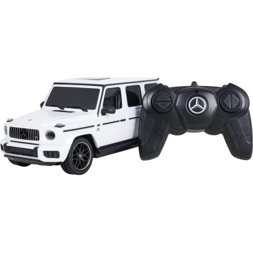 Nuotoliniu būdu valdomas automobilis 1:24 Mercedes AMG G63 baltas RASTAR