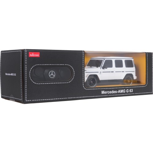 R/C 1:24 Mercedes AMG G63 White RASTAR