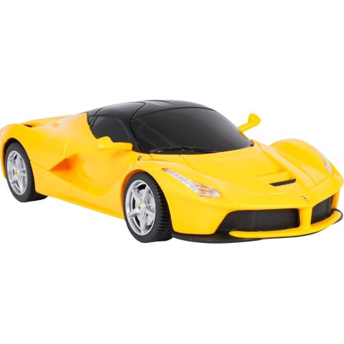 Nuotoliniu būdu valdomas automobilis 1:24 Ferrari LaFerrari geltonas RASTAR