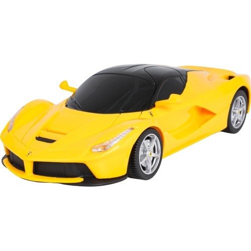 Nuotoliniu būdu valdomas automobilis 1:24 Ferrari LaFerrari geltonas RASTAR