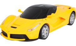 Nuotoliniu būdu valdomas automobilis 1:24 Ferrari LaFerrari geltonas RASTAR