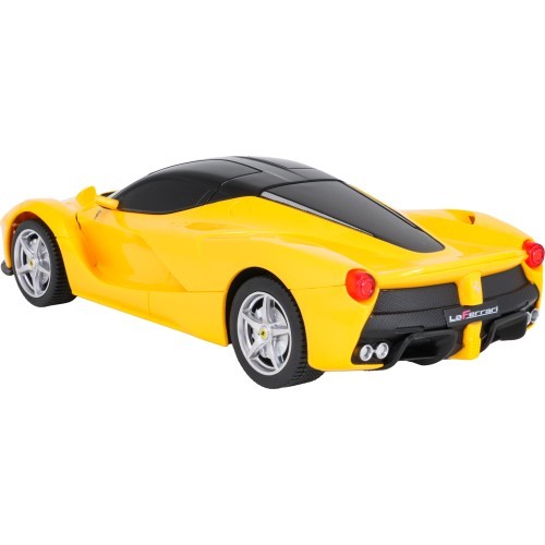 Nuotoliniu būdu valdomas automobilis 1:24 Ferrari LaFerrari geltonas RASTAR