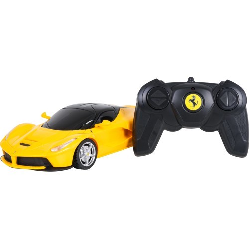 Nuotoliniu būdu valdomas automobilis 1:24 Ferrari LaFerrari geltonas RASTAR