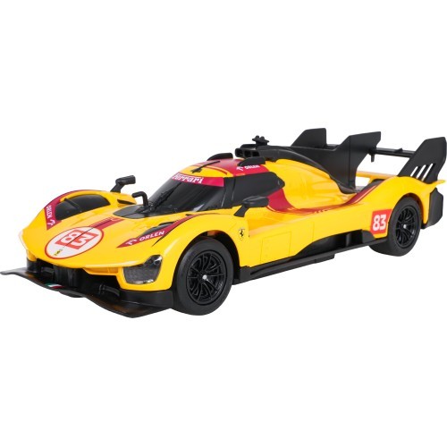 Nuotoliniu būdu valdomas automobilis 1:24 Ferrari 499P-N83 geltonas RASTAR