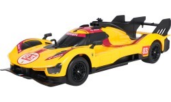 Nuotoliniu būdu valdomas automobilis 1:24 Ferrari 499P-N83 geltonas RASTAR