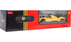Nuotoliniu būdu valdomas automobilis 1:24 Ferrari 499P-N83 geltonas RASTAR