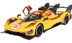 Nuotoliniu būdu valdomas automobilis 1:14 Ferrari 499P geltonas RASTAR