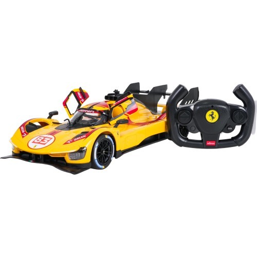 R/C car 1:14 Ferrari 499P Yellow RASTAR