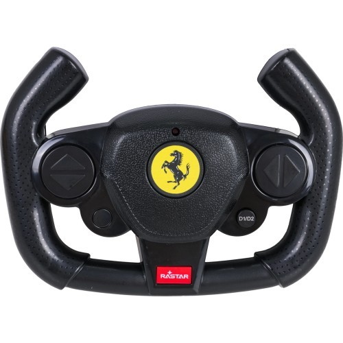 Nuotoliniu būdu valdomas automobilis 1:14 Ferrari 499P geltonas RASTAR