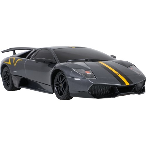 Nuotoliniu būdu valdomas automobilis 1:24 Lamborghini Murcielago LP670-4 Superveloce, pilkas, RASTAR