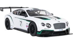 Nuotoliniu būdu valdomas automobilis 1:14 Bentley Continental GT3 baltas RASTAR