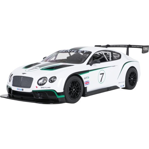 Nuotoliniu būdu valdomas automobilis 1:14 Bentley Continental GT3 baltas RASTAR