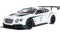 Радиоуправляемый автомобиль 1:14 Bentley Continental GT3 белый RASTAR