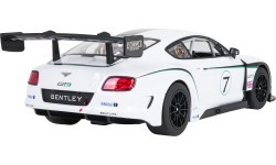 Nuotoliniu būdu valdomas automobilis 1:14 Bentley Continental GT3 baltas RASTAR