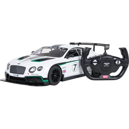 R/C Car 1:14 Bentley Continental GT3 White RASTAR