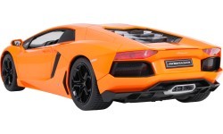 Nuotoliniu būdu valdomas automobilis RASTAR Lamborghini Aventador 1:10, oranžinis