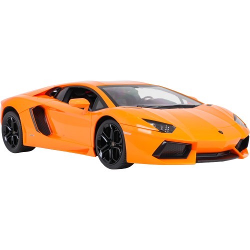 Nuotoliniu būdu valdomas automobilis RASTAR Lamborghini Aventador 1:10, oranžinis