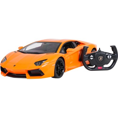 Радиоуправляемая машина RASTAR Lamborghini Aventador 1:10, оранжевая