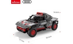 Konstruktorius automobilis 1:14 Audi RS Q e-tron pilkas RASTAR