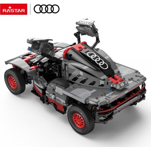 Konstruktorius automobilis 1:14 Audi RS Q e-tron pilkas RASTAR