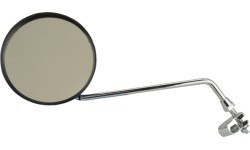 FISCHER electric bike mirror with clamp mount, metal (black/silver)