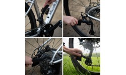 FISCHER Claw Brush cleaning brush for drivetrain (black)