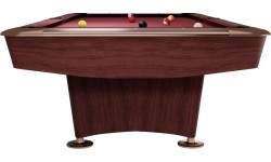 Biliardo stalas Dynamic II – rudas, 9 pėdų