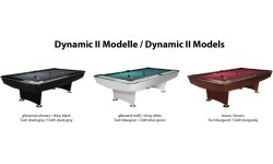 Бильярдный стол Dynamic II – коричневый, 9 футов