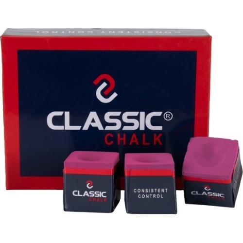 Cue Chalk, Classic, Red, 12 pc. Pack