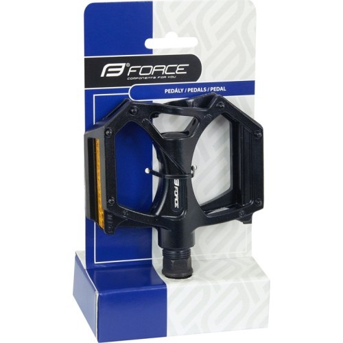 Pedalai FORCE BMX su dantukais (aliuminiai)