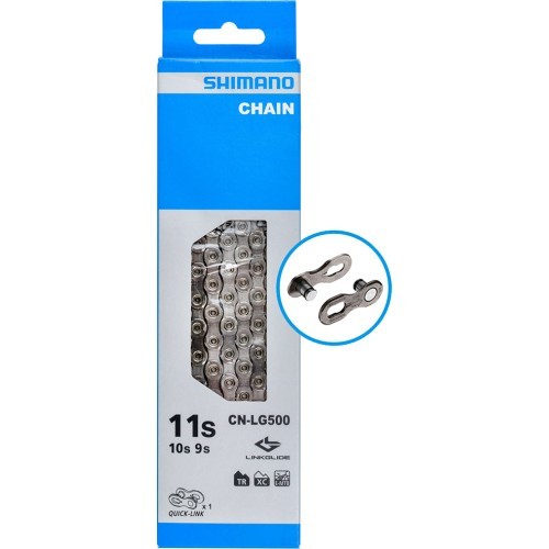 Цепь Shimano CN-LG500 // 10/11 ск., QuickLink, 116 звеньев, E-MTB
