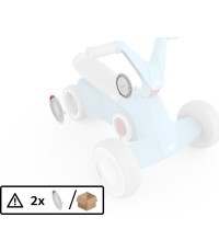 Крышка заднего колеса BERG GO² Blue (2 шт.)