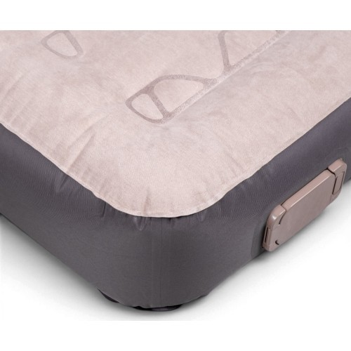 Single Inflatable Mattress inSPORTline Valkon 197x90x22 cm with Built-in Electric Pump