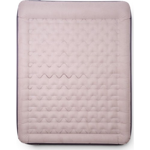 Dvivietis pripučiamas čiužinys inSPORTline Valkon Duo 192x151x22 cm su įmontuota elektrine pompa