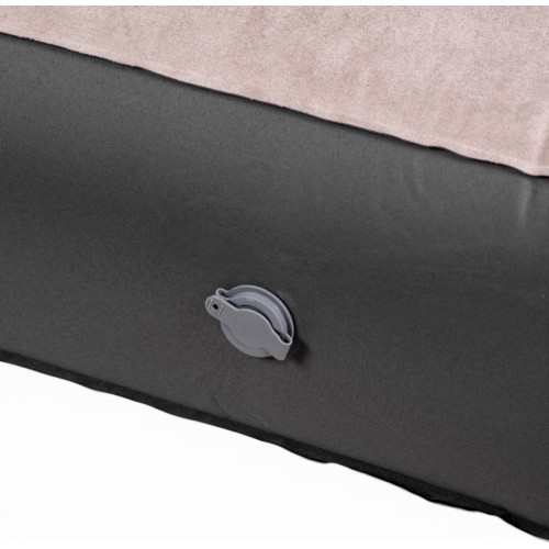 Dvivietis pripučiamas čiužinys inSPORTline Valkon Duo 192x151x22 cm su įmontuota elektrine pompa