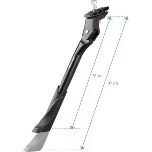 Atraminė kojelė FORCE E-bike 26-28" reguliuojama (aliuminė, juoda)