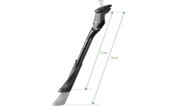 Kickstand FORCE E-bike 26-28" adjustable (aluminium, black)