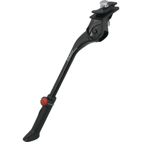 FORCE KID bike kickstand 16-20", center mount, adjustable (aluminium, black)