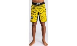 UFC Fusion by Venum Authentic Fight Night vyriški kovos šortai, ilgo kirpimo, geltoni