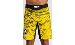 UFC Fusion by Venum Authentic Fight Night vyriški kovos šortai, ilgo kirpimo, geltoni