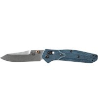 Benchmade 945-04 Mini Osborne peilis, Blue Denim Micarta