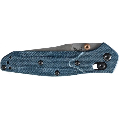 Benchmade 945-04 Mini Osborne, Blue Denim Micarta