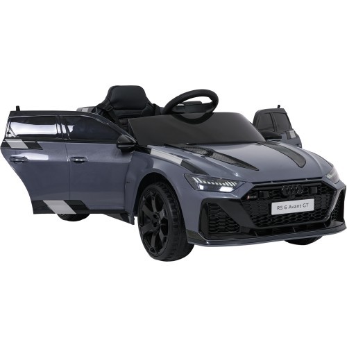 Elektromobilis Audi RS6 Avant GT, pilkas