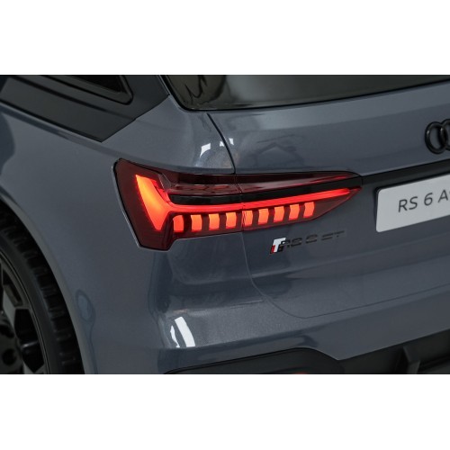 Elektromobilis Audi RS6 Avant GT, pilkas